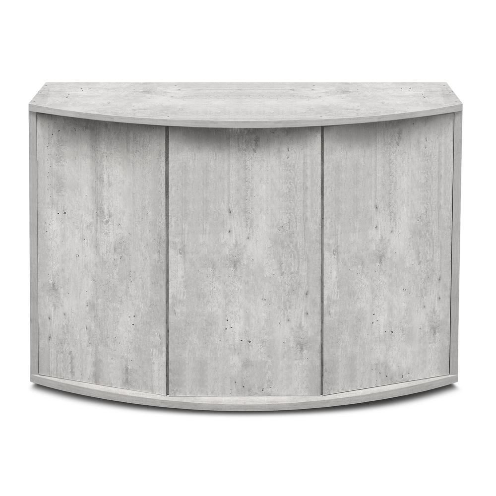 Meuble pour aquarium Fusion Horizon en bois béton - 122,6x51x83 cm