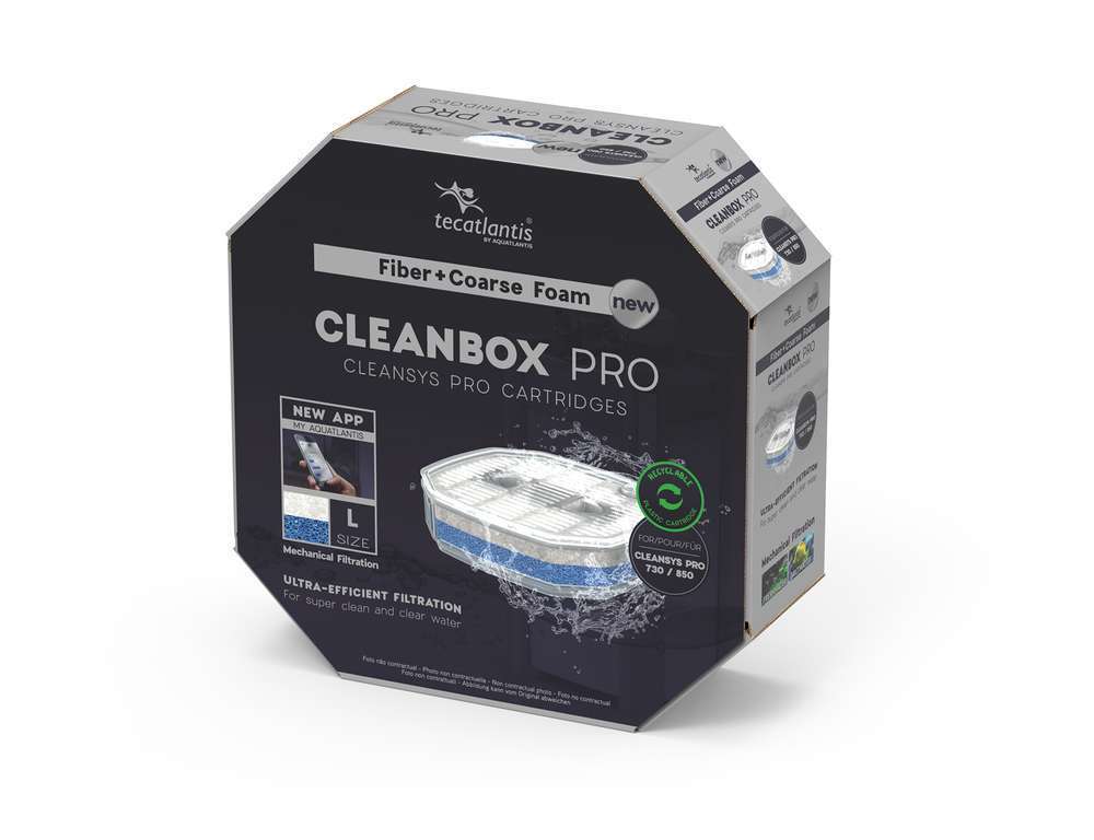 Cartouches cleanbox pro ouate + mousse T. L