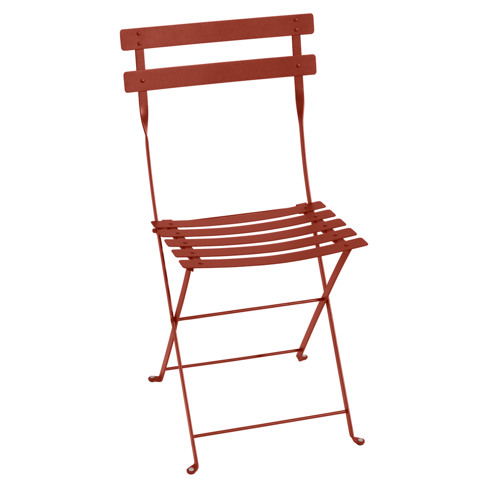 Chaise bistro pliante Ocre rouge