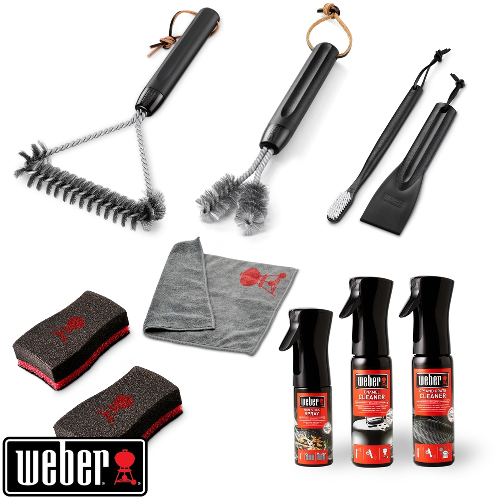 Kit de nettoyage pour barbecue à gaz en acier émaillé