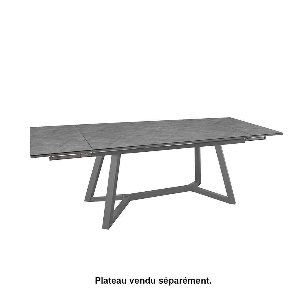 Châssis Agira Taupe 180 280x100 pour table Agira 180 280x100