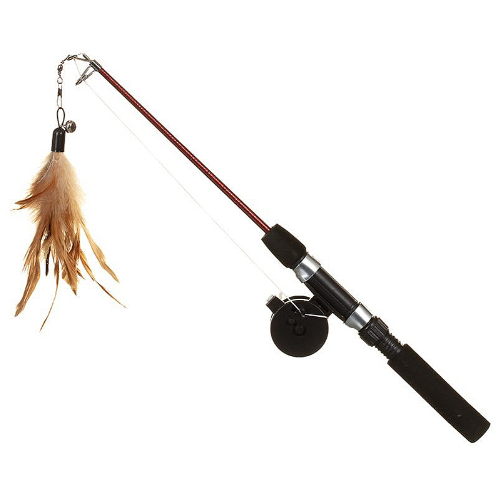 Canne à pêche téléscopique avec moulinet