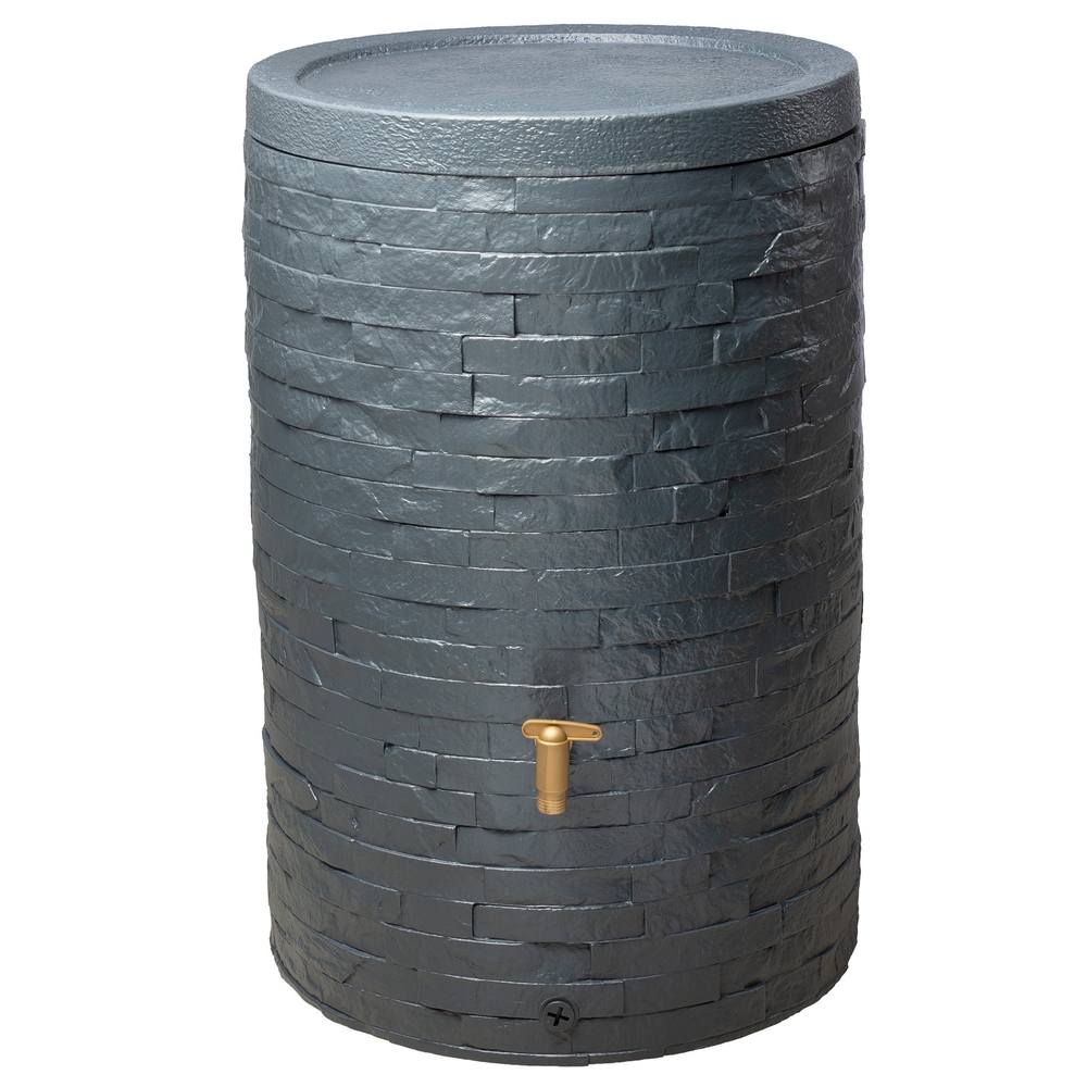 Récupérateur d'eau Réservoir arondo Gris : L65xl65xH93cm - 250L