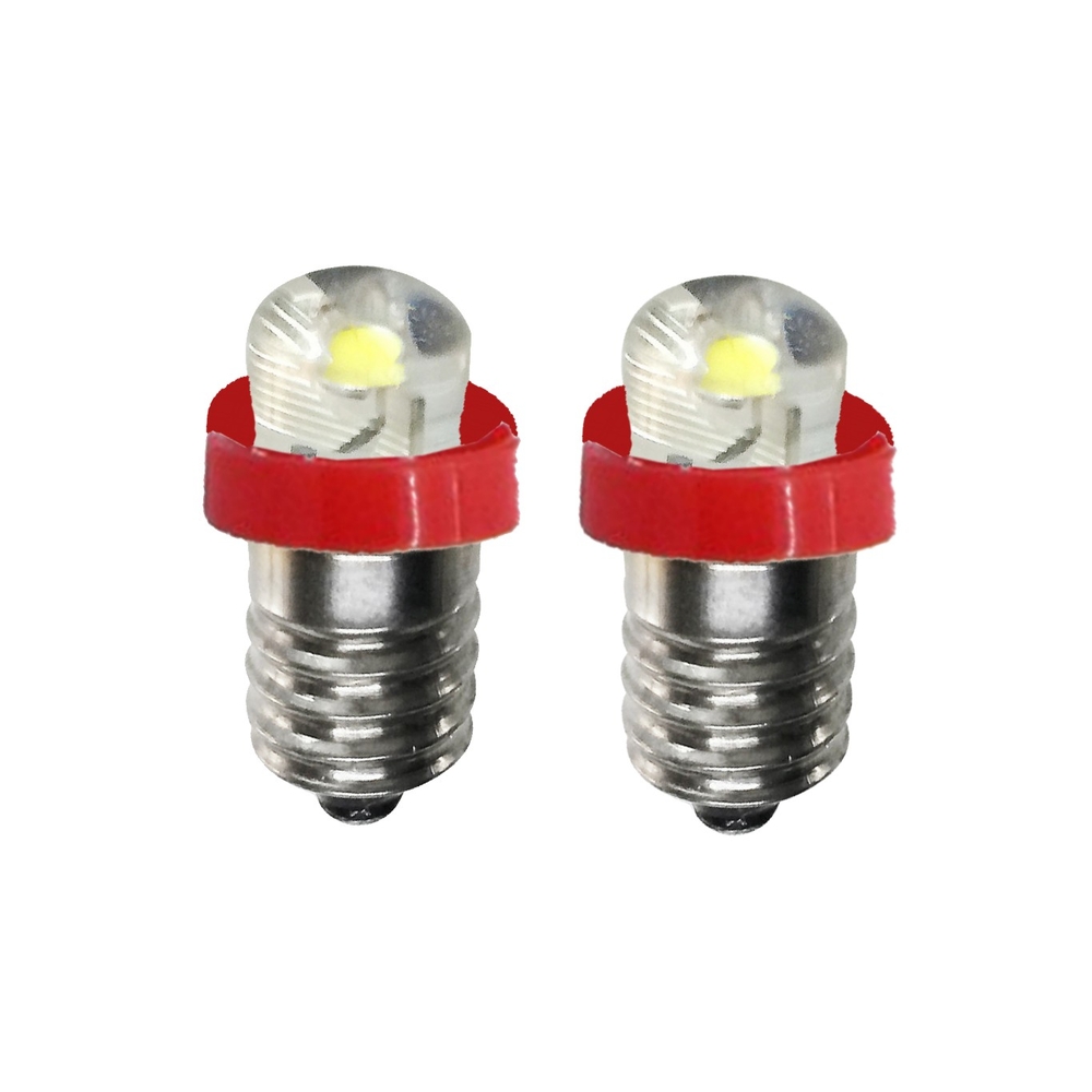 Sachet 2 ampoules rouges 3. 5v