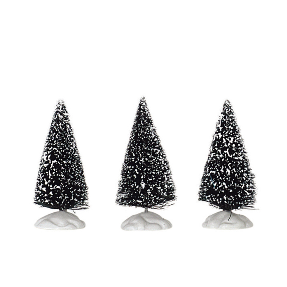 Sapins enneigés x 3 H. 2,7cm