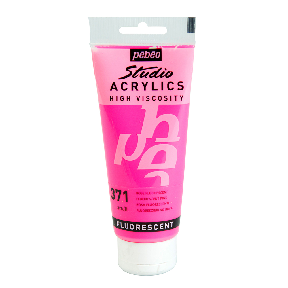 Peinture Acryl Studio 100ml fluo rose