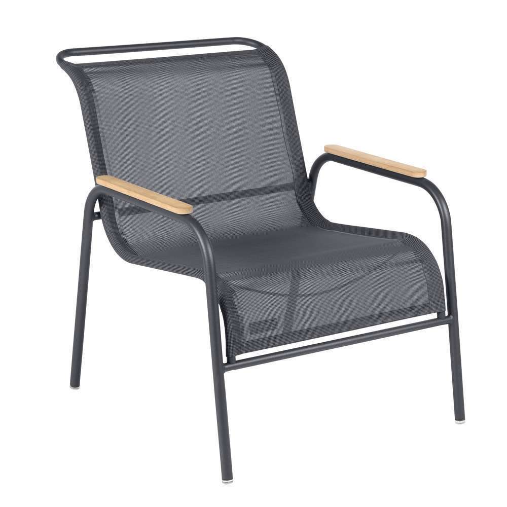 Fauteuil lounge coolside carbone