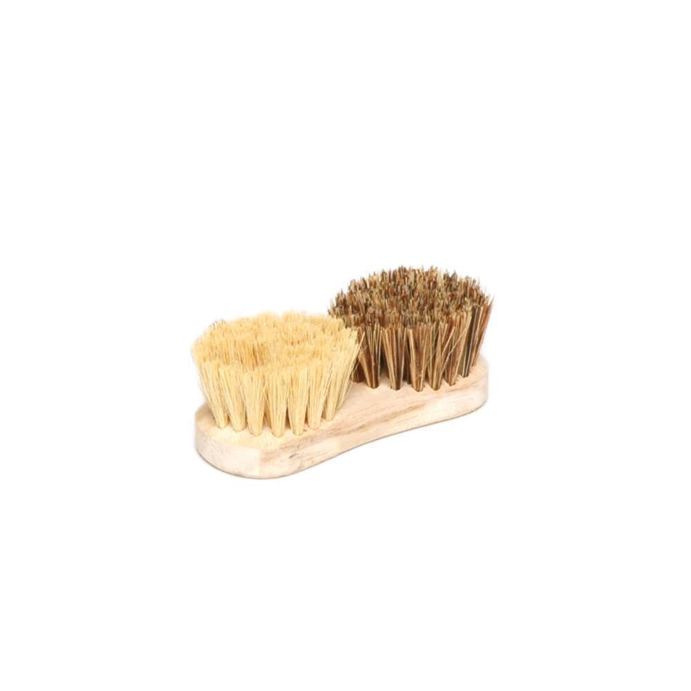 Brosse à légumes 13cm bois fibre naturelle - thomas