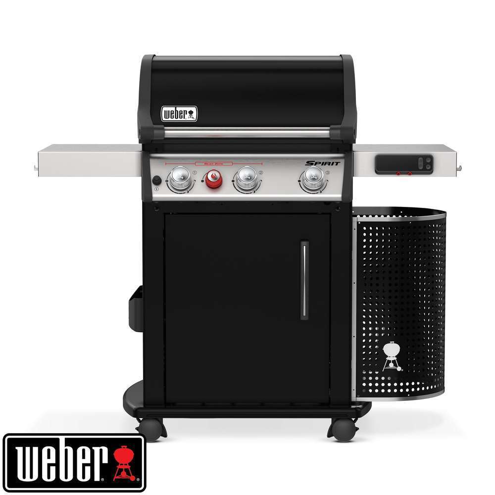 Barbecue à gaz SPIRIT PREMIUM EPX-325S GBS noir à 3 brûleurs - 56 kg