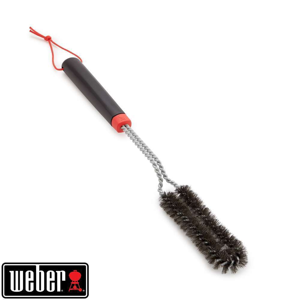 Brosse de précision pour barbecue en inox noir - 3,81x5,38x44,45 cm