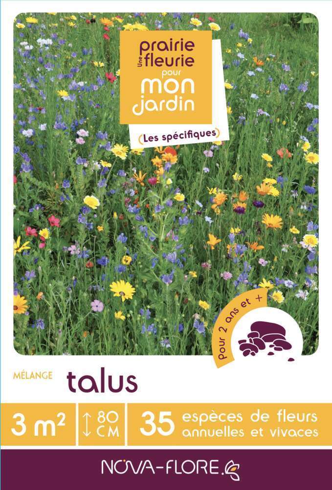 Prairie Fleurie Talus 3M²