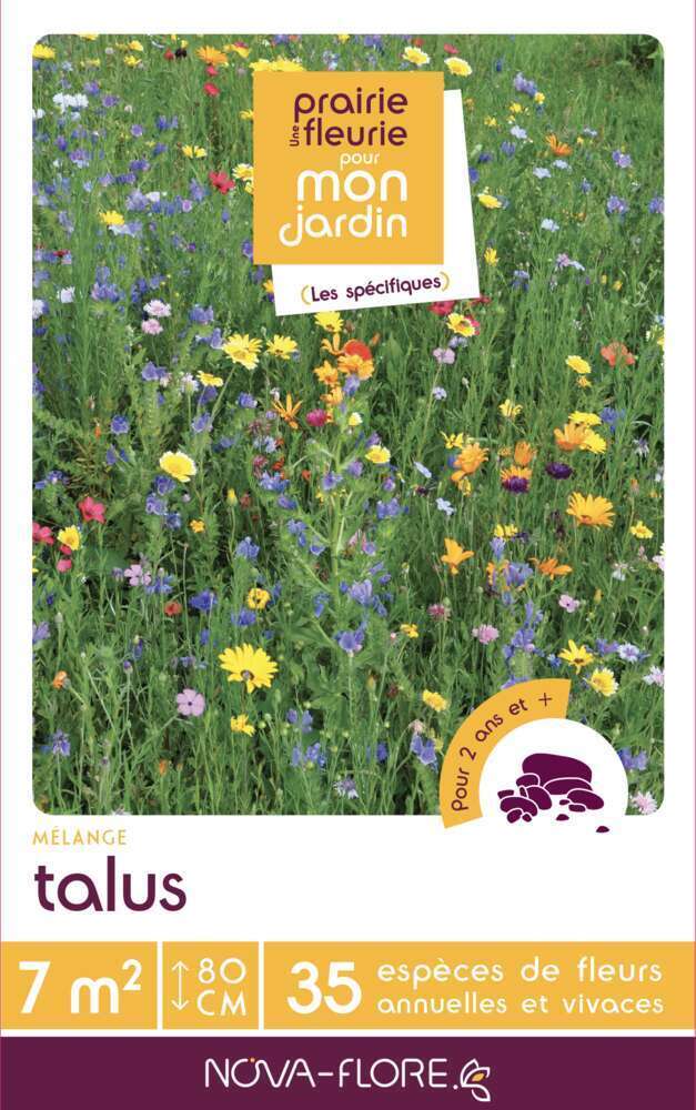 Prairie Fleurie Talus 7M²