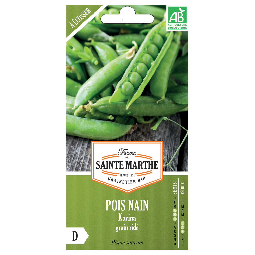 Graines de Pois Nain Karina Boite 80 g