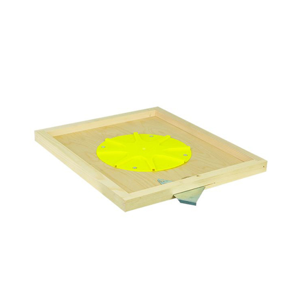 Couvre cadres chasse abeilles Dadant 10 / 8 sorties et trappe