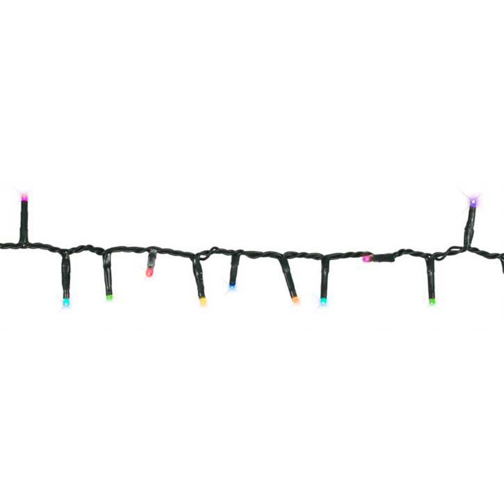 Guirlande lumineuse animée 'Flicker light' 800 led, multicolore - 18m