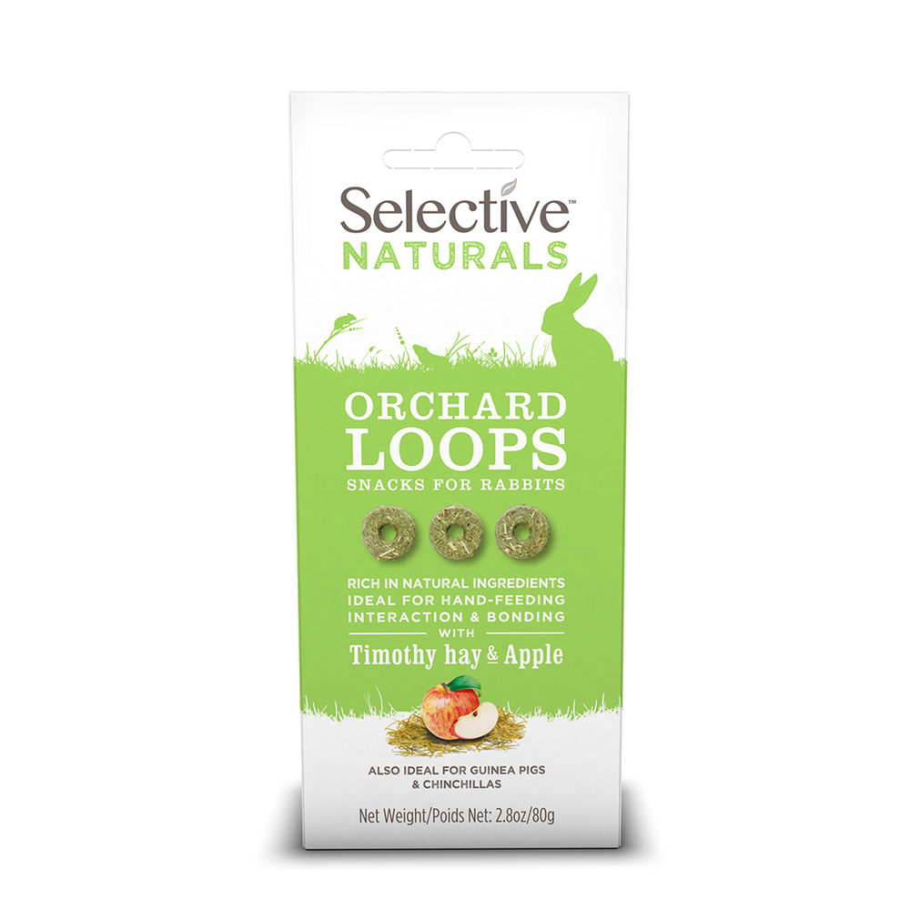 Friandises - Foin de Fléole & Pommes 80G