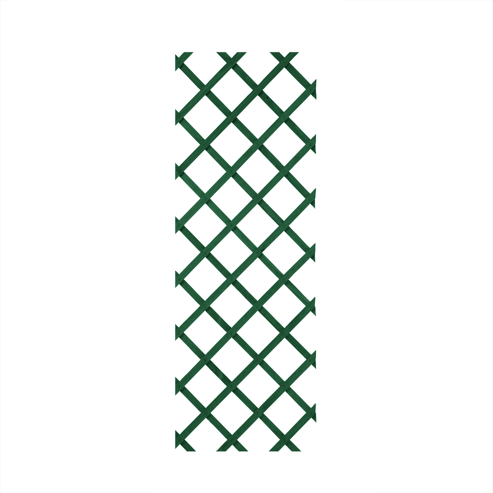 Treillis extensible en pin 50x150cm vert
