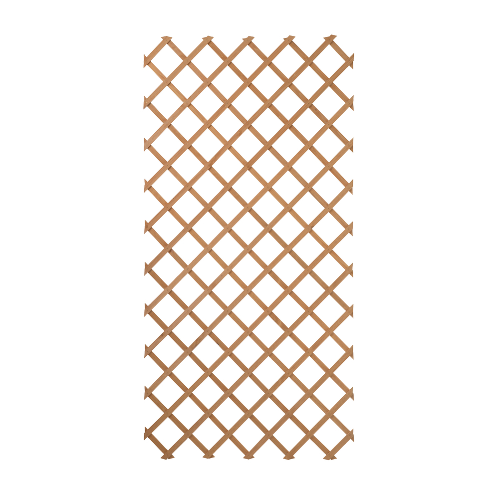Treillis extensible en pin 100x200cm naturel