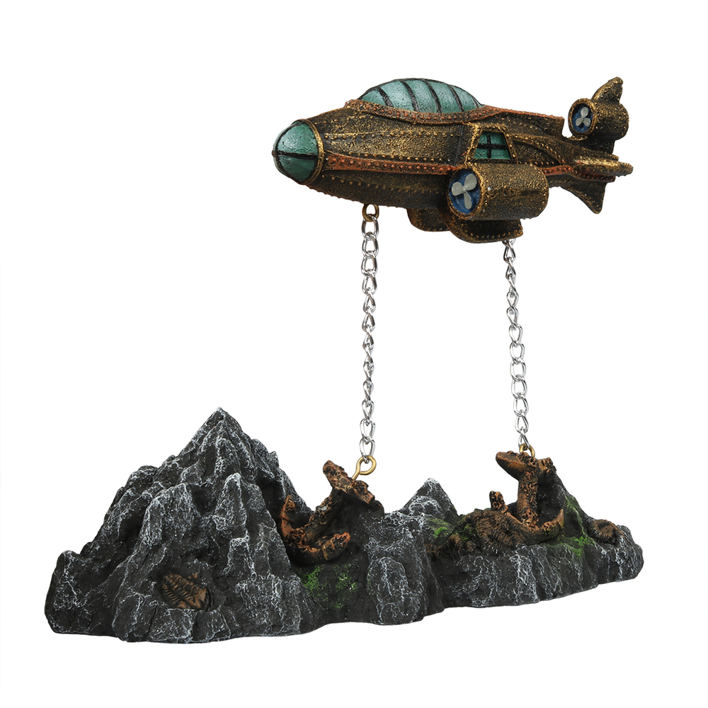 Décor Jules Verne Steampunk Sous Marin L 20x9. 7x16cm