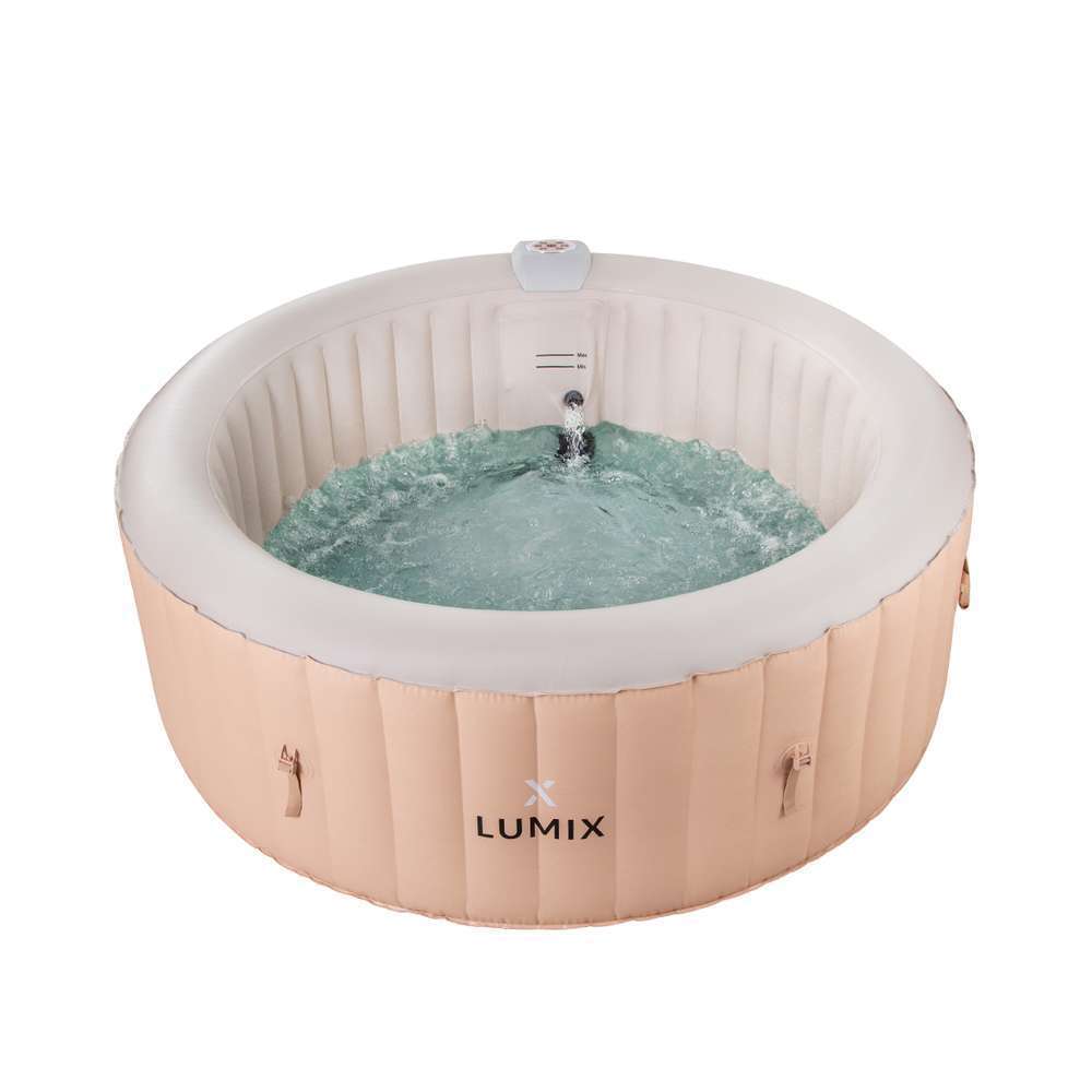 Spa gonflable 4 places, rond Bora Bora X LUMIX - 185 x 185 x 66 cm