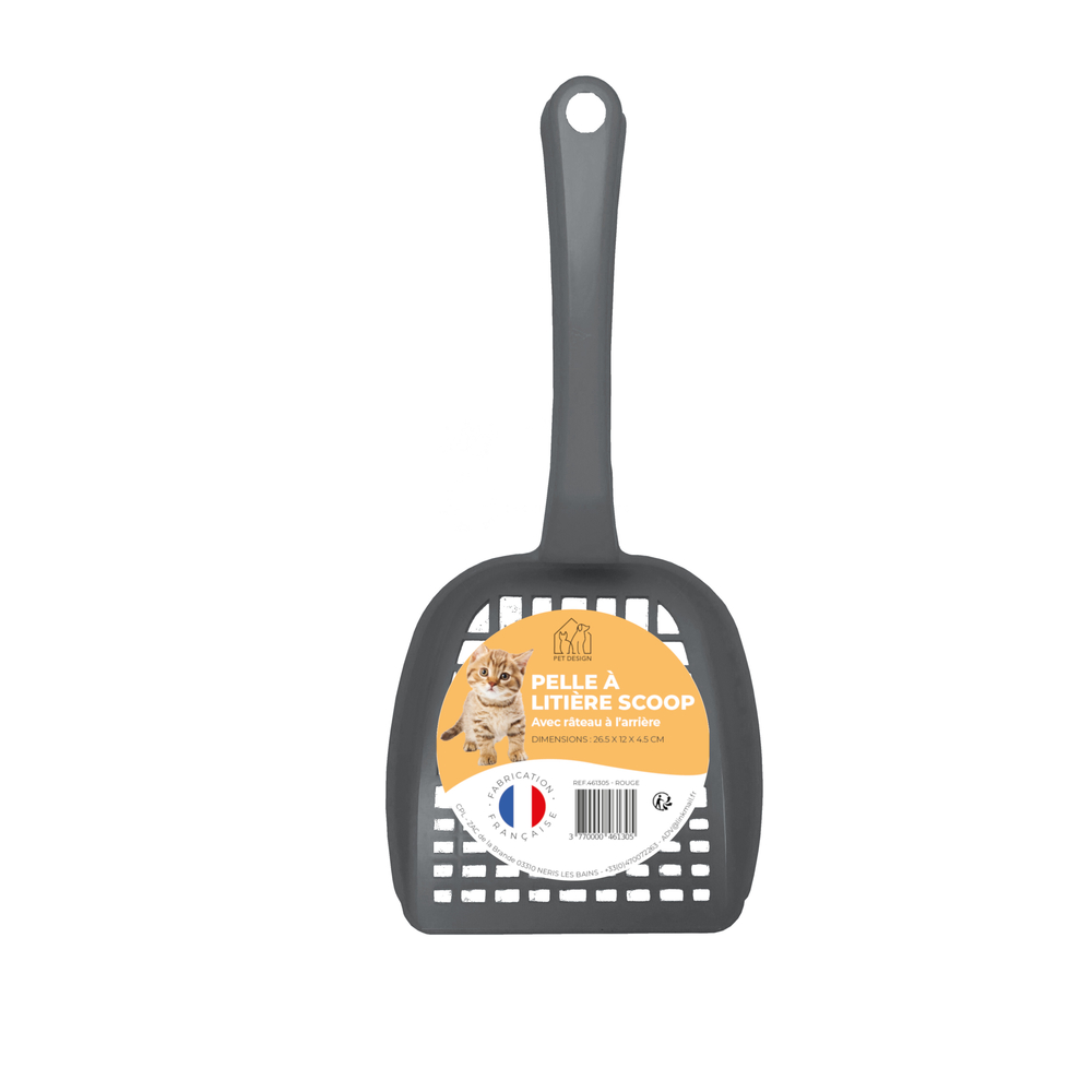 Pelle à litière scoop grise