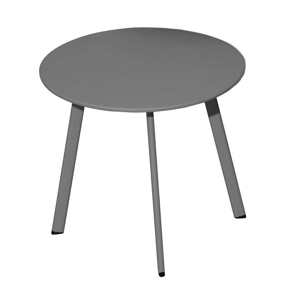 Table basse Massai graphite D 50cm