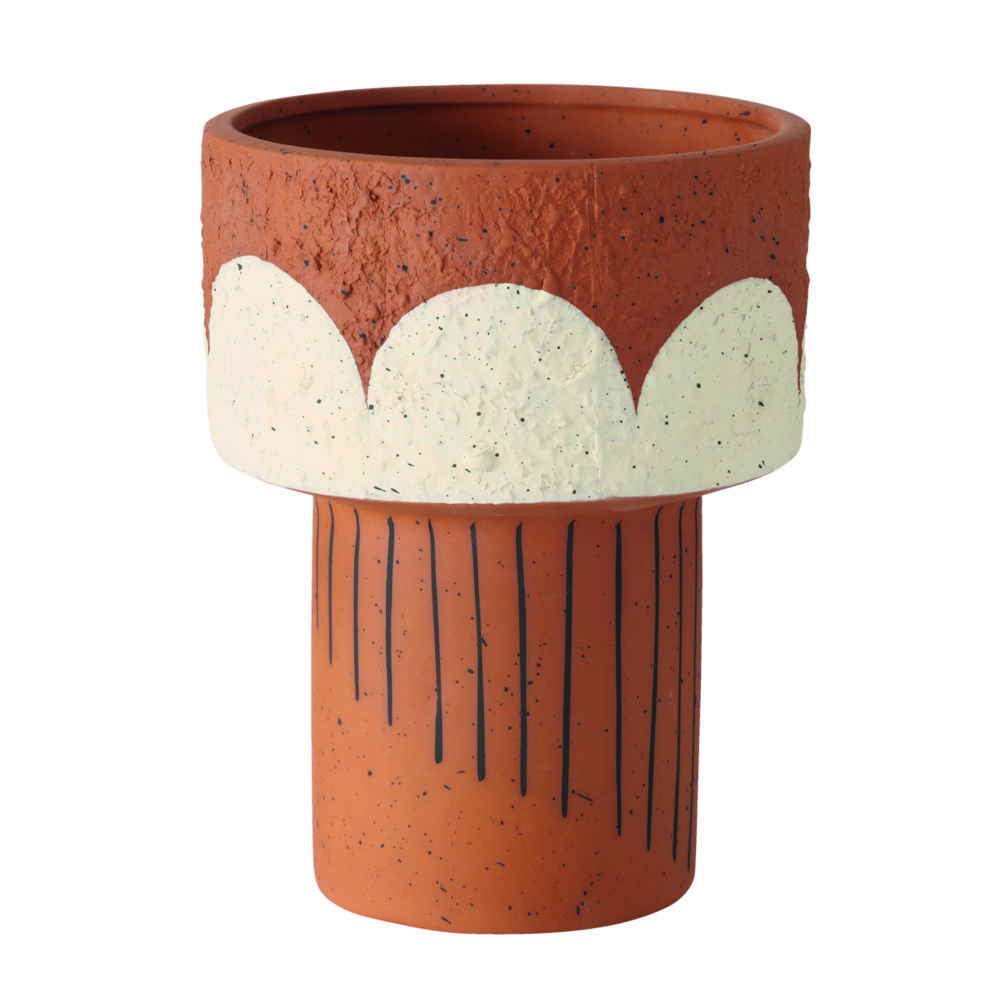 Pot plastique, parfaite imitation poterie en terre cuite Ø65 H54 (100  litres)
