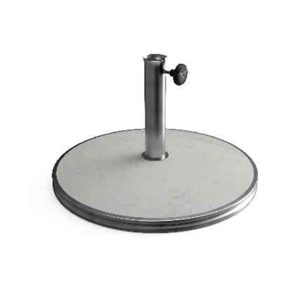 Pied parasol AGO béton moulé gris 37 kg