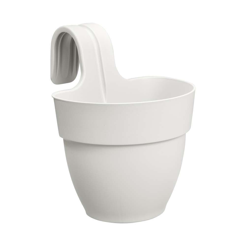 Jardinière Vibia Campana Small polypropylène blanche 20,5x24,1x26,5 cm