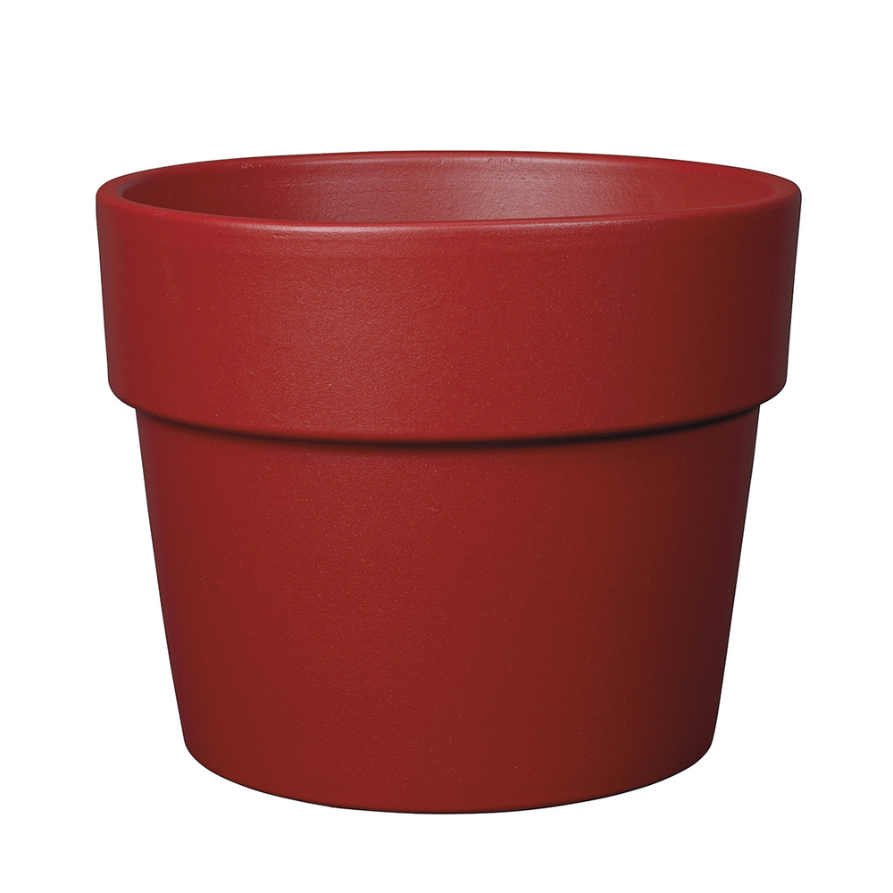 Pot Vaso Perfetto Bigband en terre cuite émaillée Epoxy Piment - Ø29cm