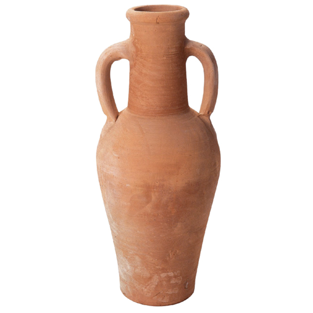 Jarre Goulla en terre cuite naturelle - H. 40cm