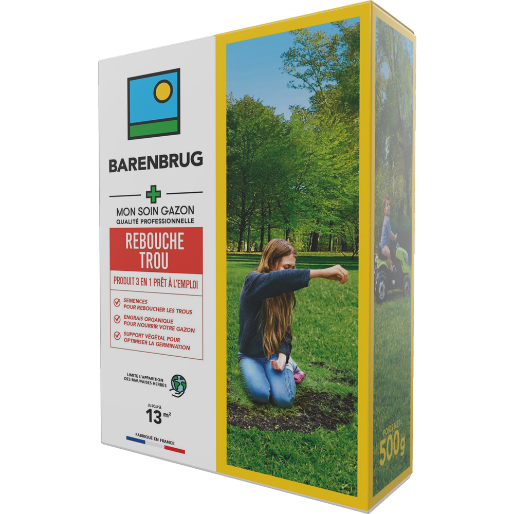 Gazon Rebouche trou - boite de 500g