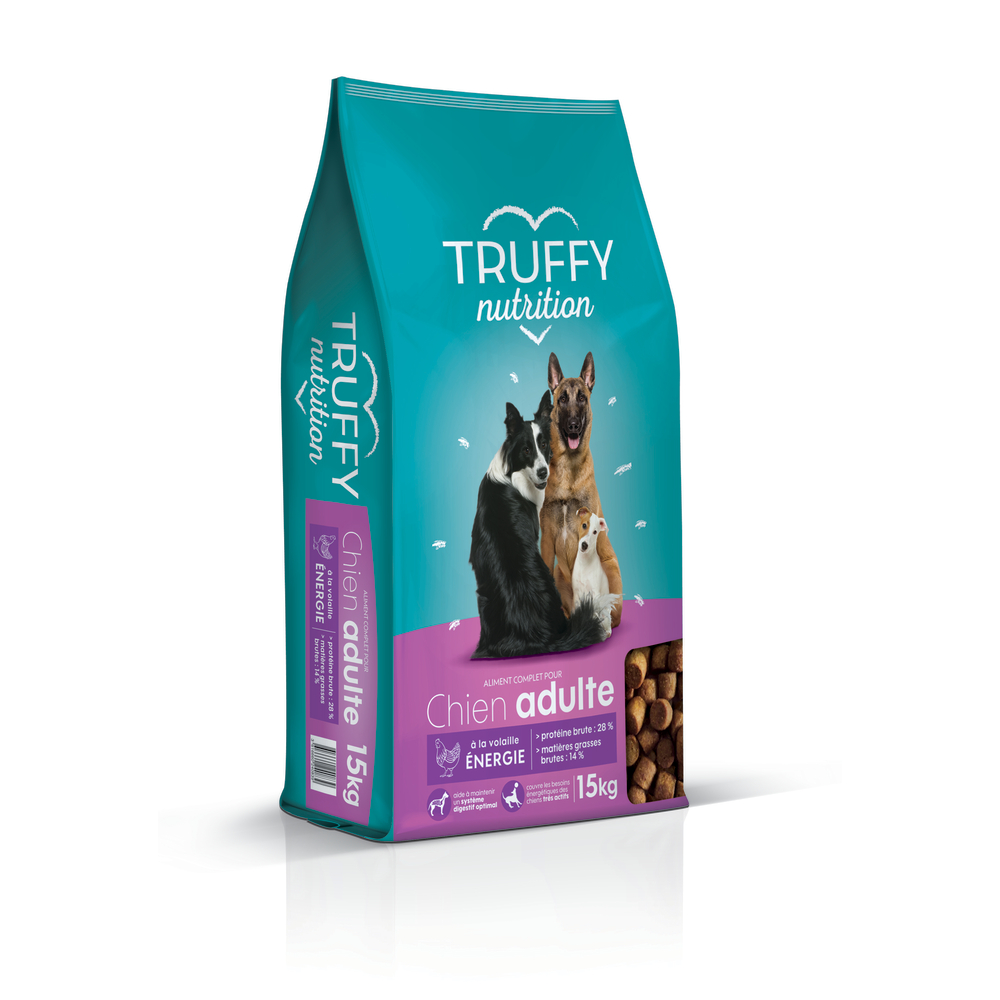 Croquettes pour chien adulte - Energie 15kg