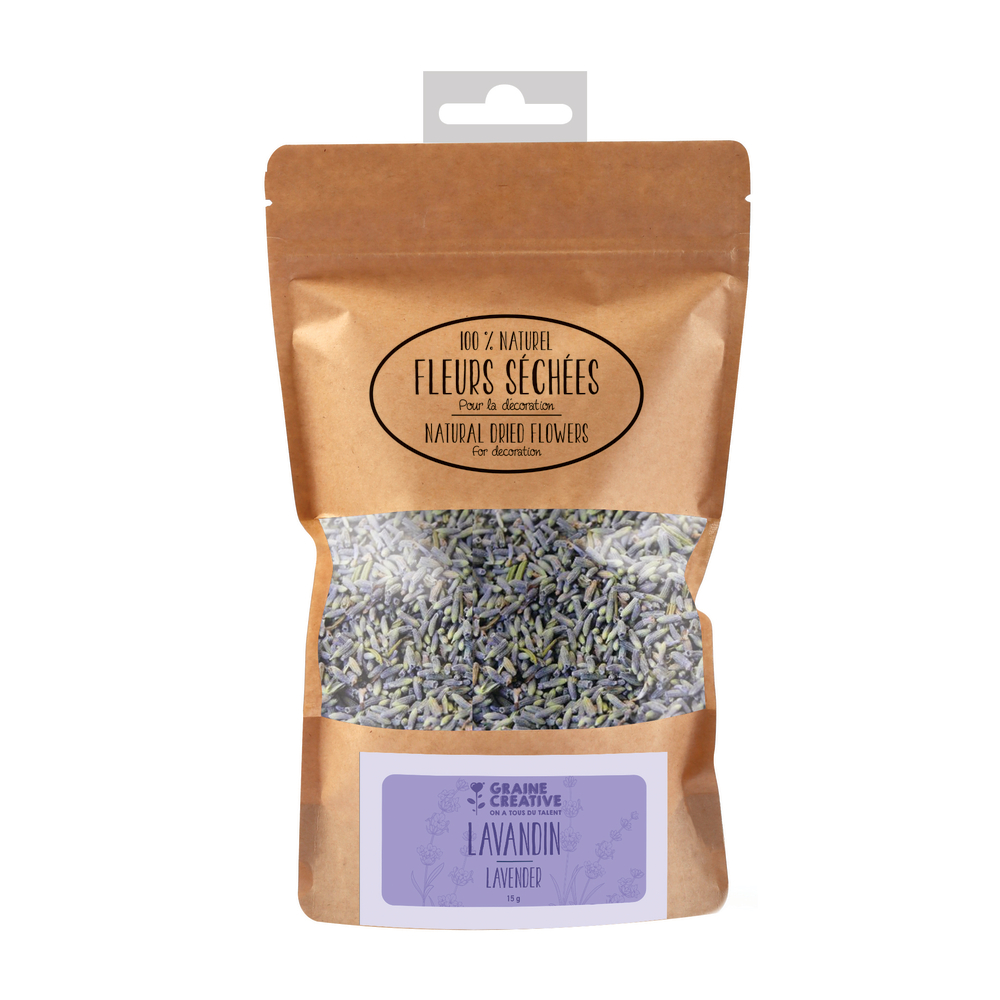 Fleurs sechées Déco lavandin - sachet 15g