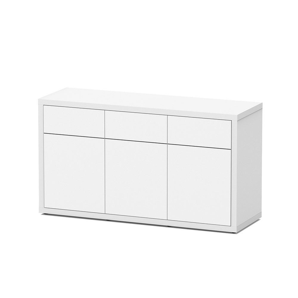 Meuble d'aquarium avec 2 portes Sublime Blanc L. 150xP. 50xH. 83cm