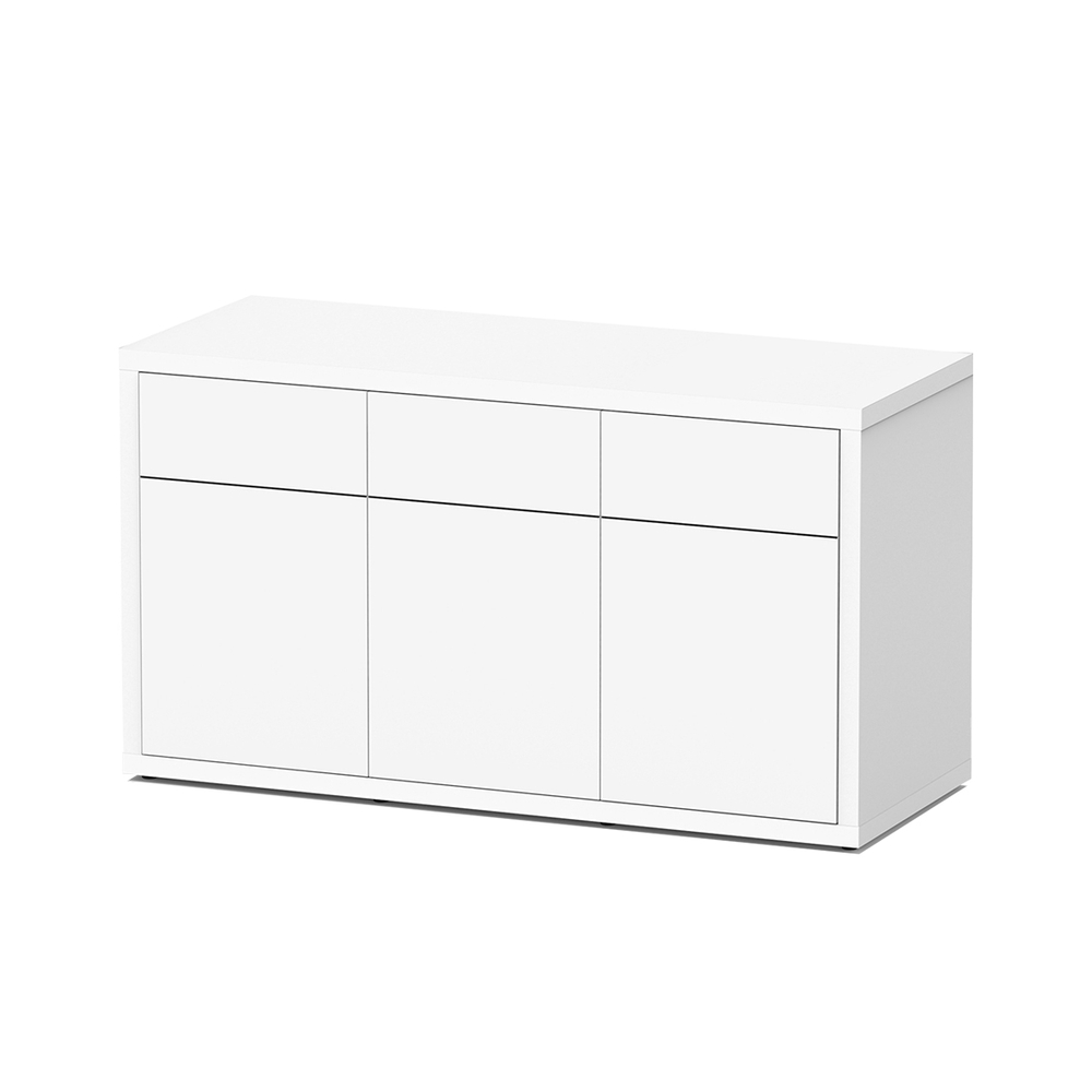 Meuble d'aquarium avec 2 portes Sublime Blanc L. 150xP. 60xH. 83cm