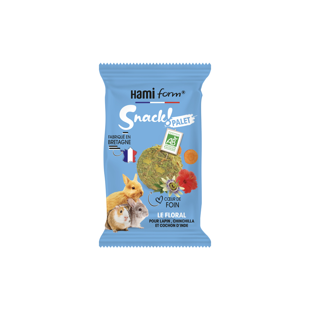 Snack palet pour rongeurs Le floral
