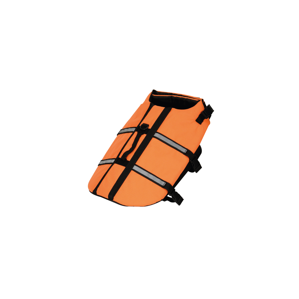 Gilet de sauvetage pour chien 25 cm orange