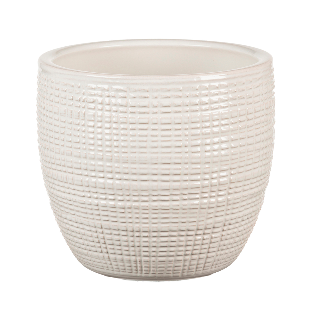 Mini Cache-pot Bone White Ø7cm