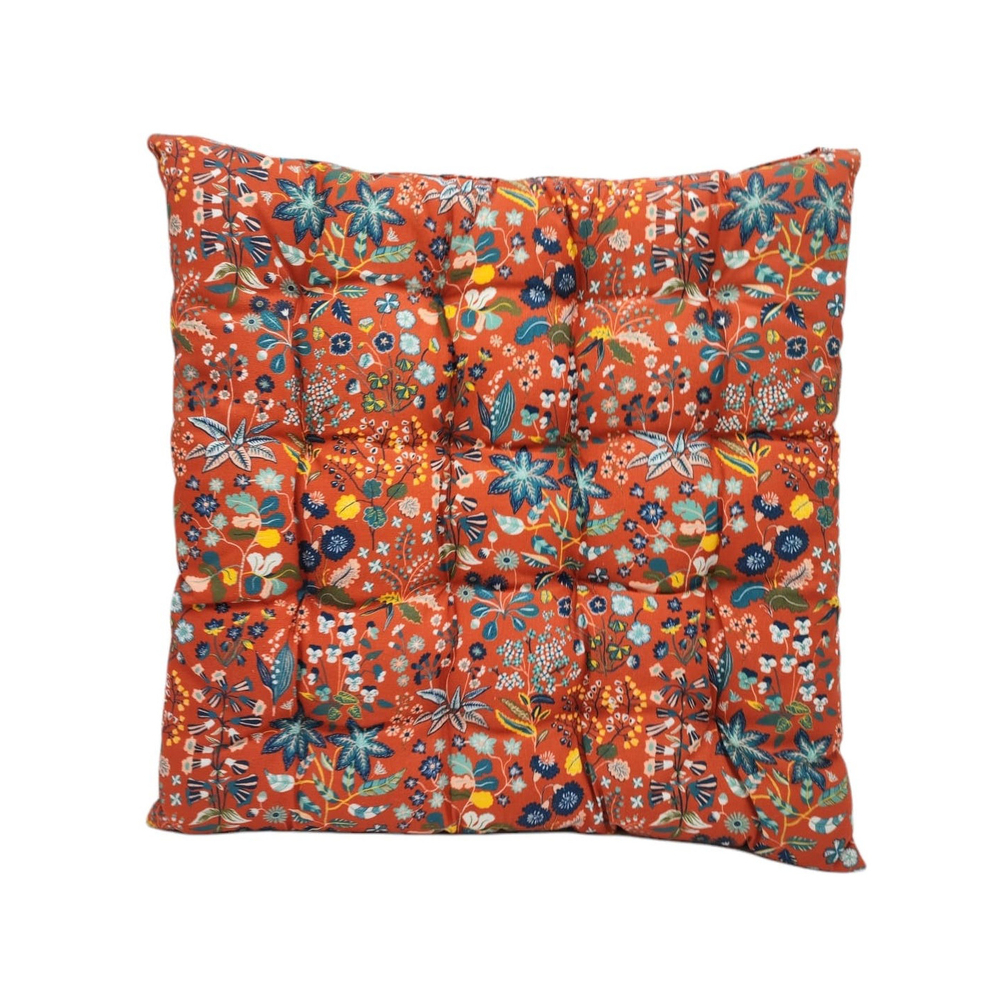 Galette Calathea orange - 40x40x5cm