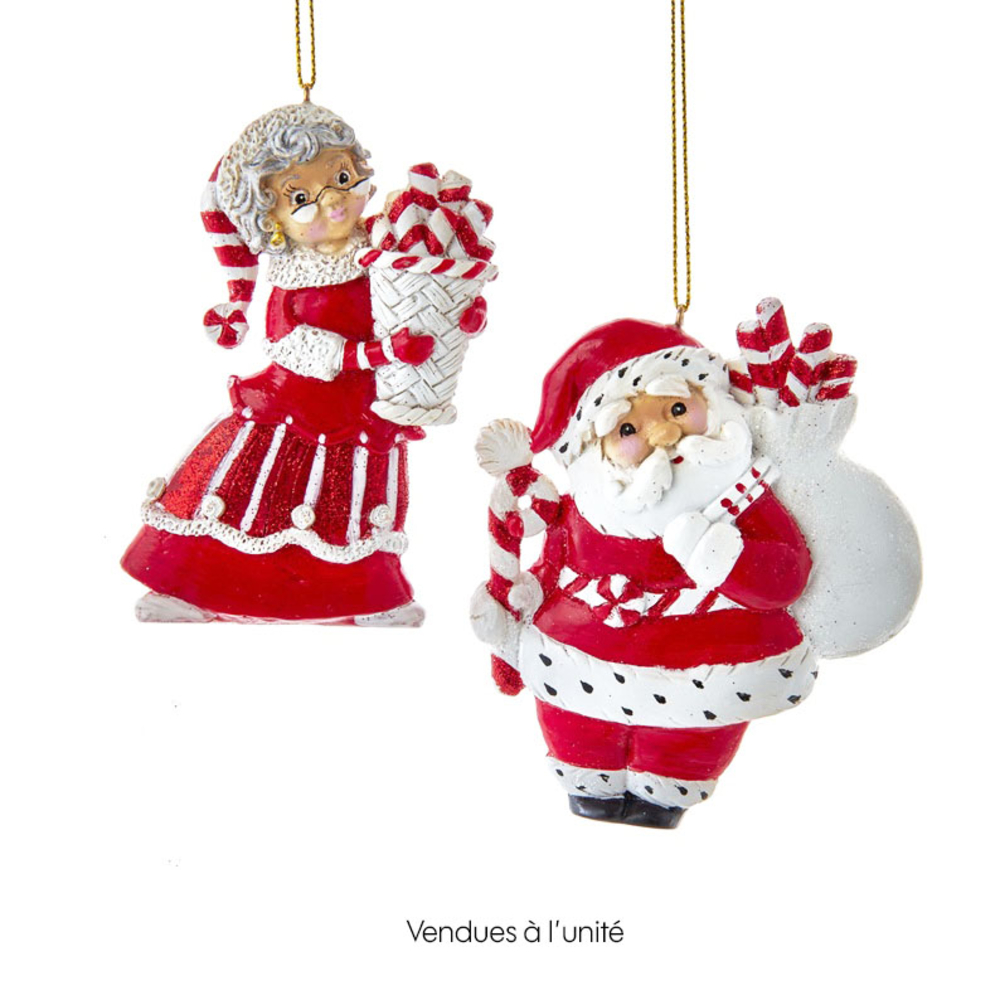 Suspension père et mere noel