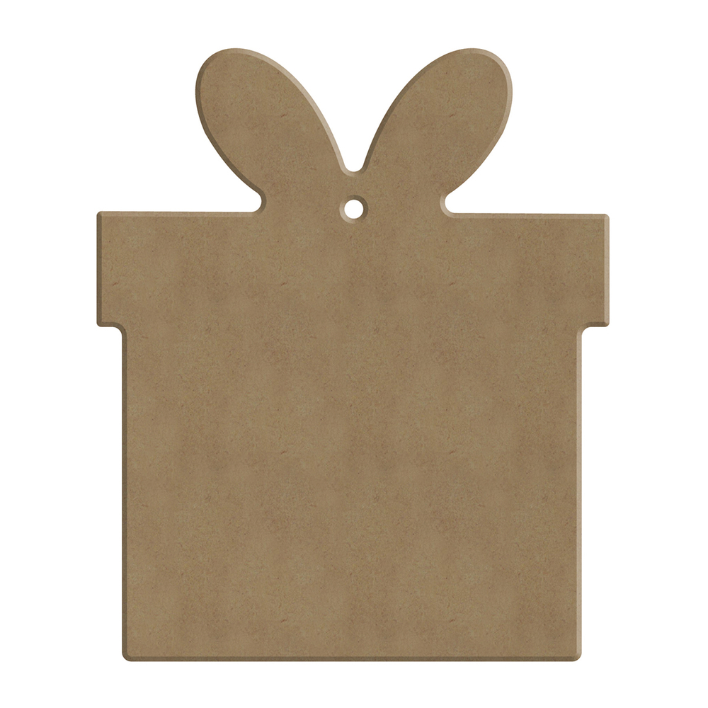 Décor noël en bois à customiser : cadeau