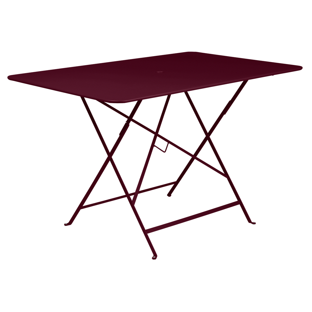 Table Bistro 117x77 cm cerise noire
