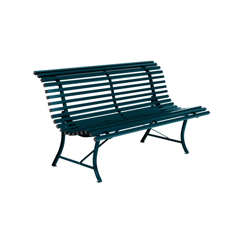 Banc Louisiane bleu acapulco 150 cm