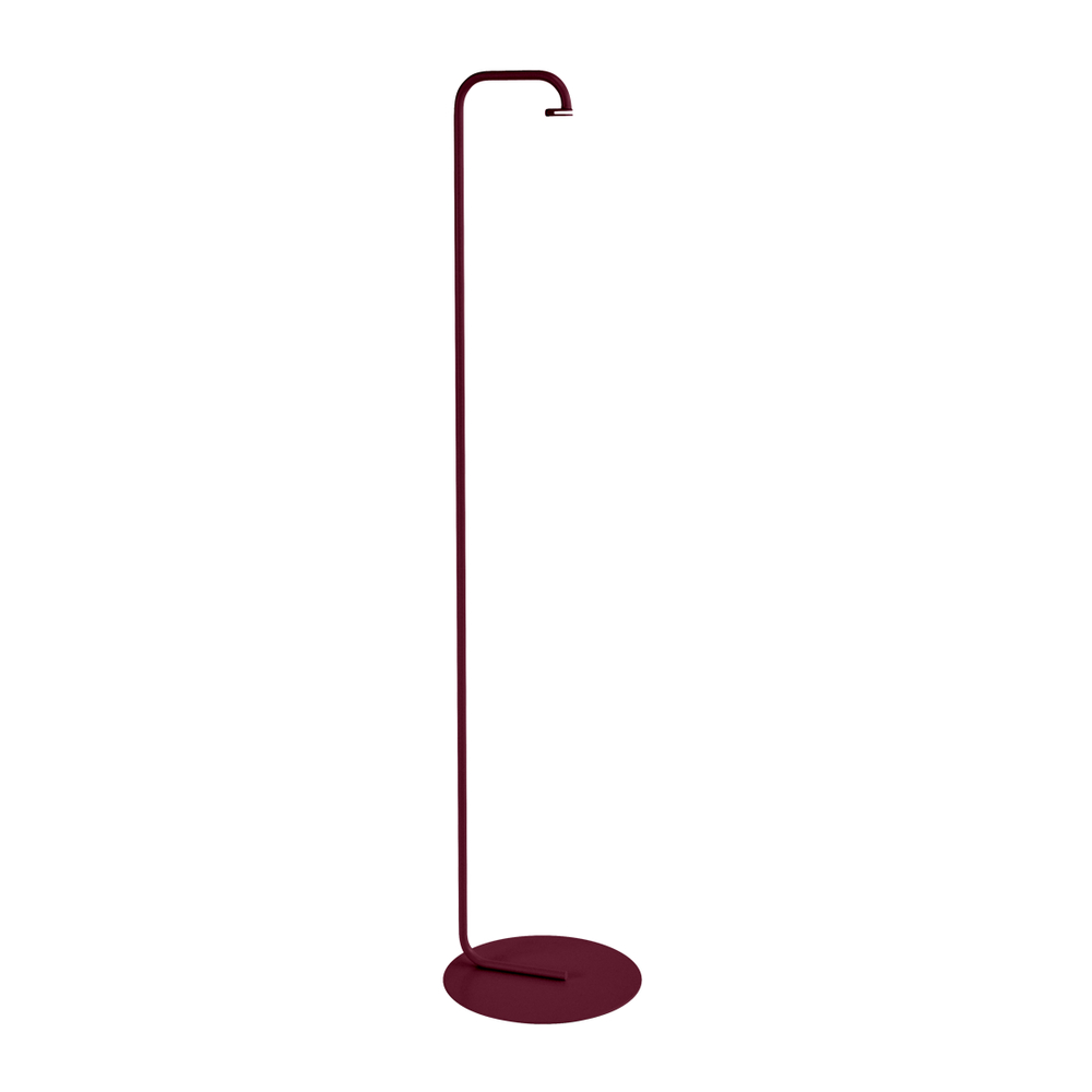Pied simple Balad cerise noire