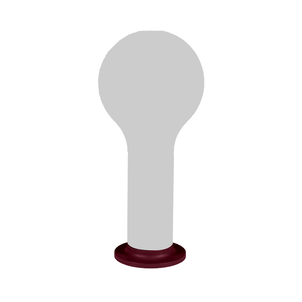 Socle aimanté Aplô cerise noire
