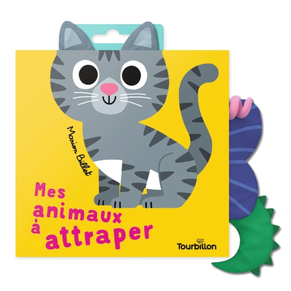 Livre pour enfant, mes animaux à attraper