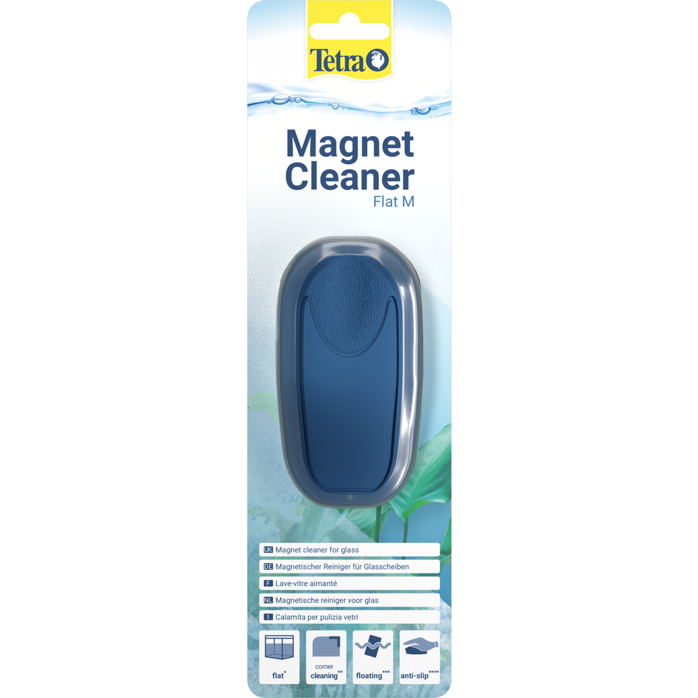 Lave vitre aimanté pour aquarium Magnet Cleaner Flat M
