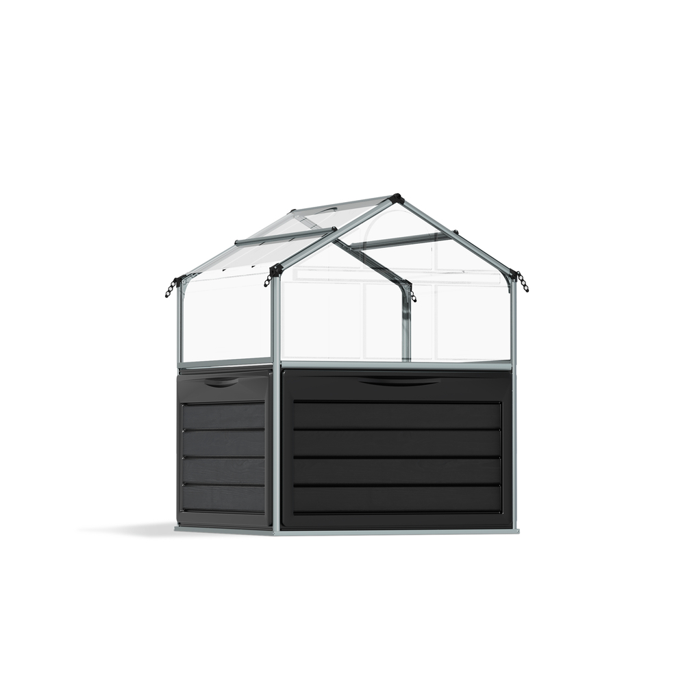 Canopia mini-serre de jardin plant-inn 118 x 118 cm noir