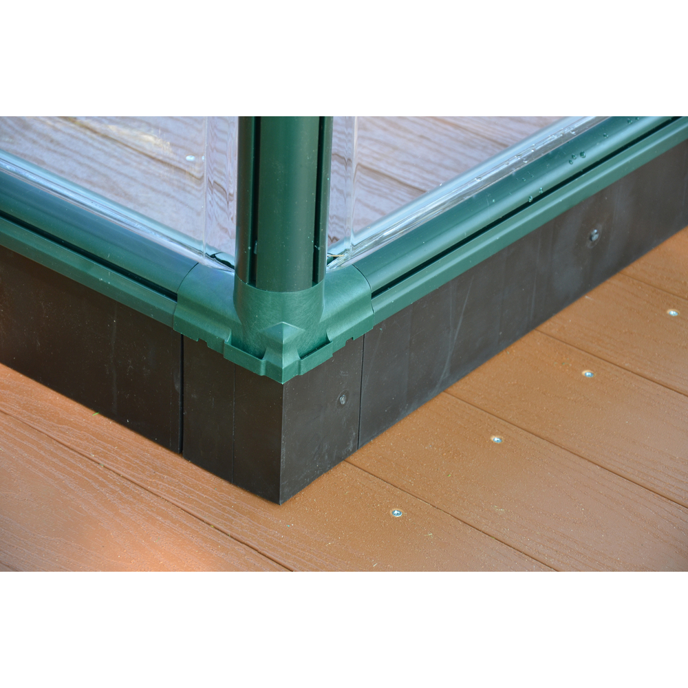 Embase pour serre de jardin Eco Grow - 3. 8m²